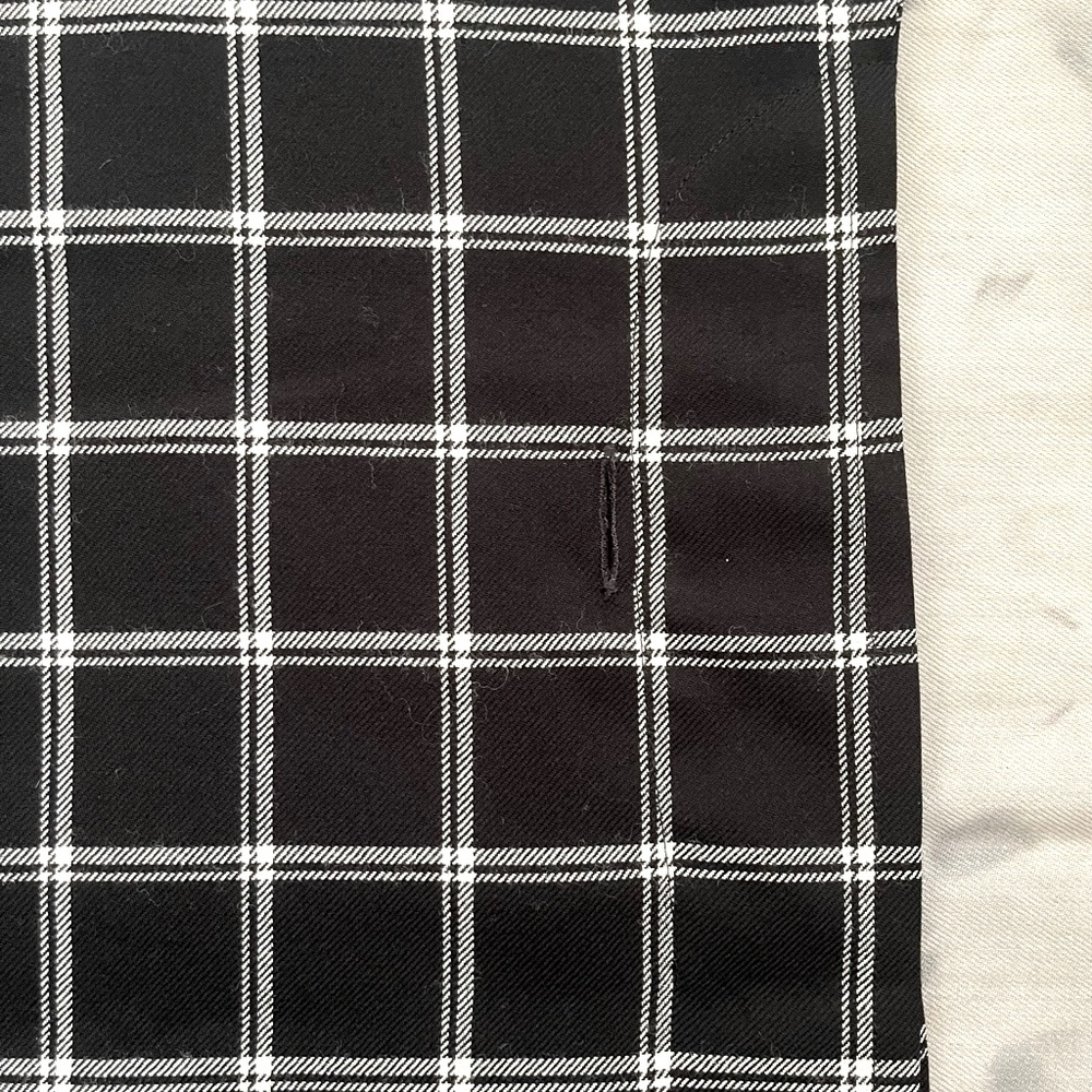 Pendleton Windowpane Virgin Wool Poncho - image 2